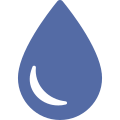 Icon of a water drop