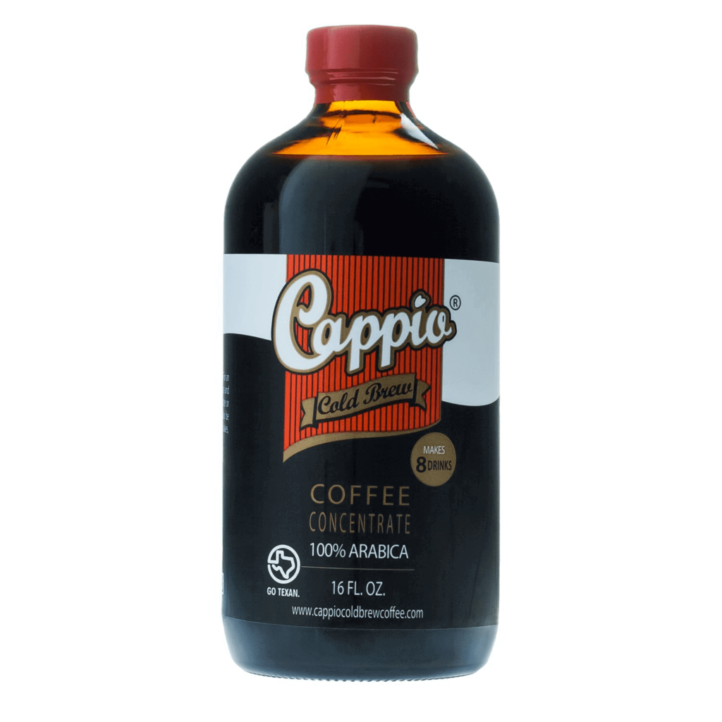 Image of a 16 ounce bottle of Cappio Cold Brew Coffee